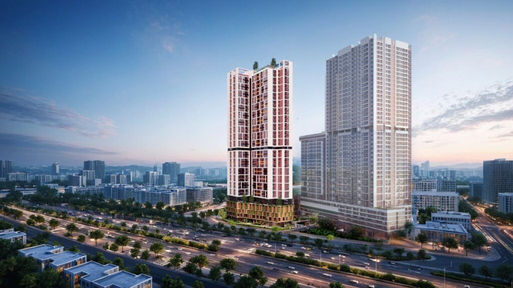 Tổng thể dự án skyzen dĩ an
